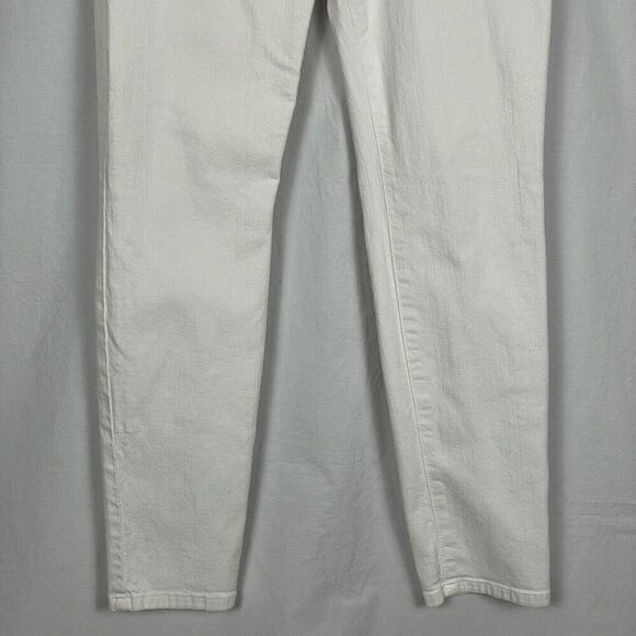 Joes Jeans White The Icon Crop Mid Rise Skinny Jeans - Women’s 29 - Picture 4 of 7